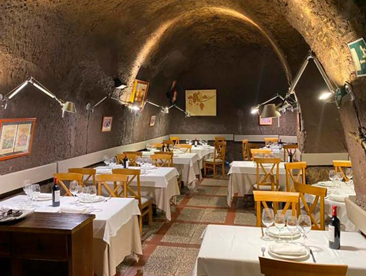 Detalle de la prensa de la bodega
